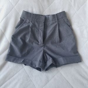Aritzia Wilfred high waisted tweed shorts